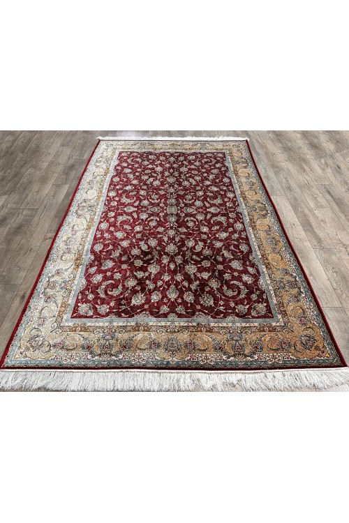 Иранский ковер Qum 448 Красный